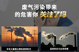廢氣污染可以帶來多種危害，常見的危害有哪些？